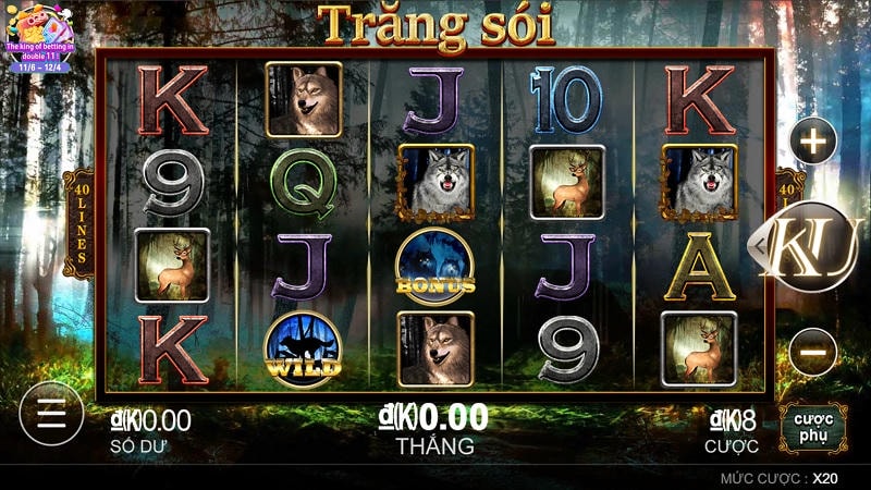 Chiến lược chơi Wolf Moon Kubet